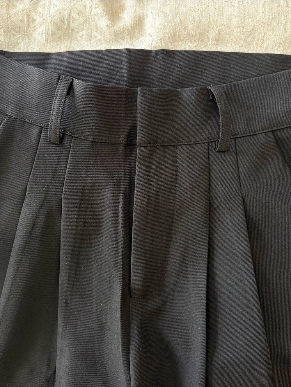 Classic women’s Black Pleated Dress/trouser Pants